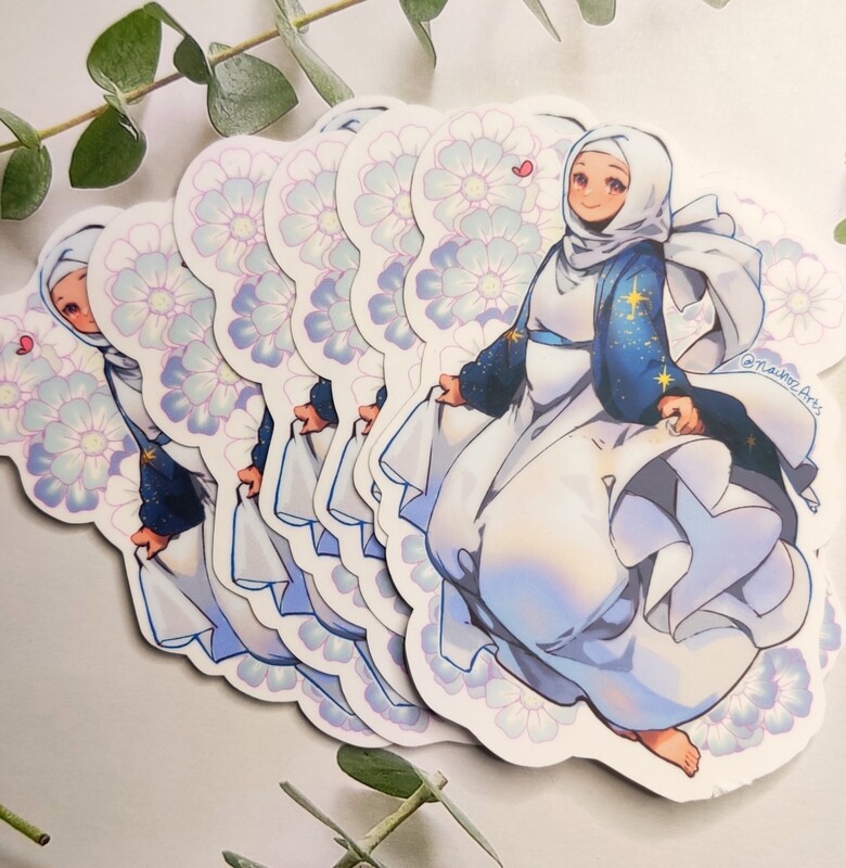 Hijab Girl sticker