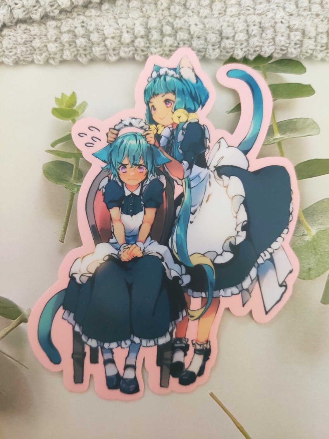 Chess+Shire Maids sticker