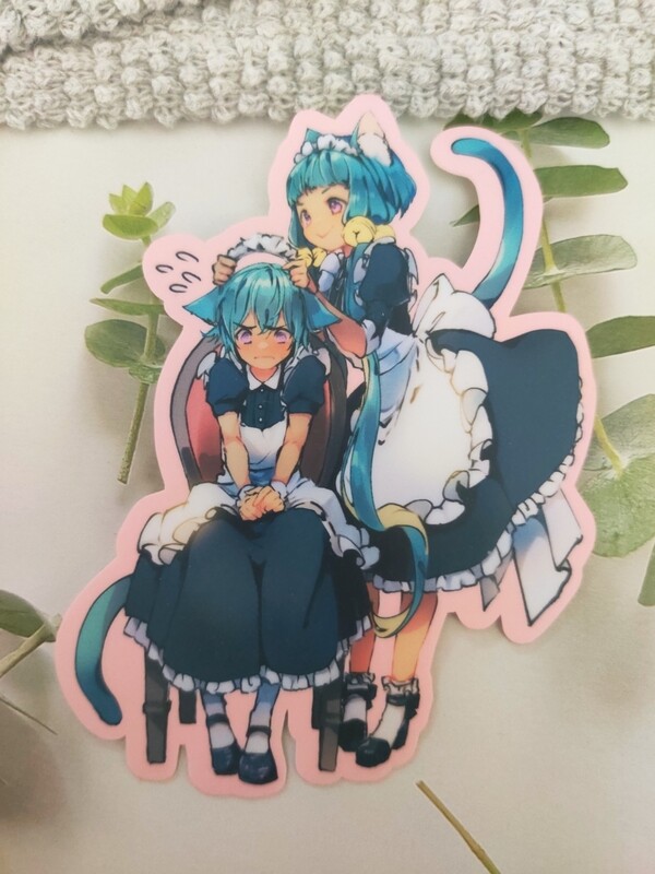 Chess+Shire Maids sticker
