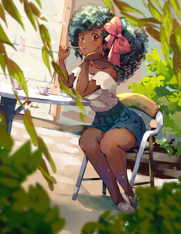 Original Tea time Print