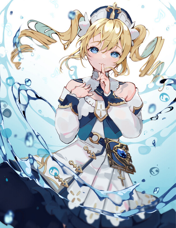 Genshin — Barbara Print