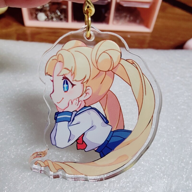 SailorMoon Usagi/Serinity Keychain