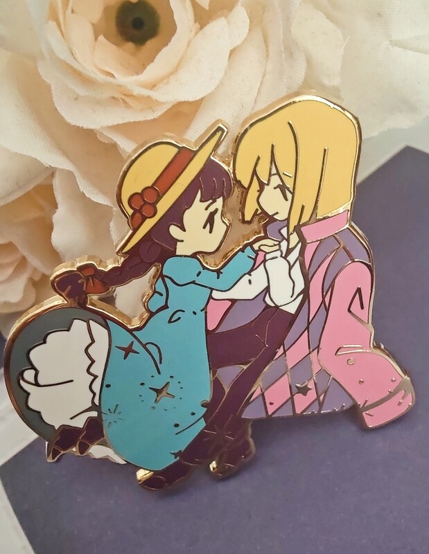 Howl &amp; Sophie Enamel Pin