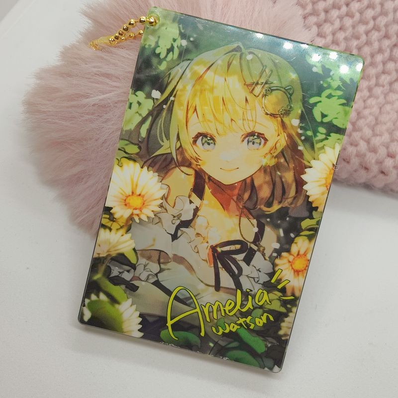 Hololive Amelia mini Acrylic block
