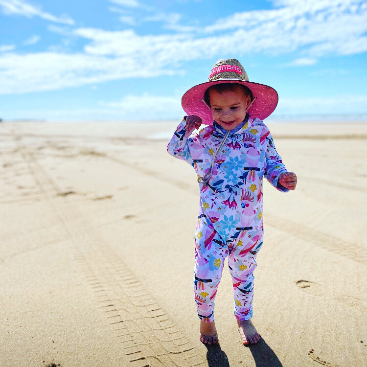 Fishing & Swimming Onesie
Free as a bird | UPF 50+