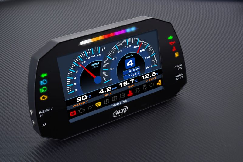 MXG Strada หน้าจอแสดงผลสีขนาด 7 นิ้ว