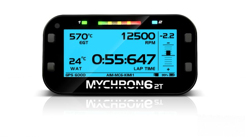 MyChron6 2T - GPS Lap Timer (Laptimer) for Kart + 2 Temp [อุปกรณ์จับเวลาสำหรับรถคาร์ท + วัดอุณหภูมิ 2 ตำแหน่ง]