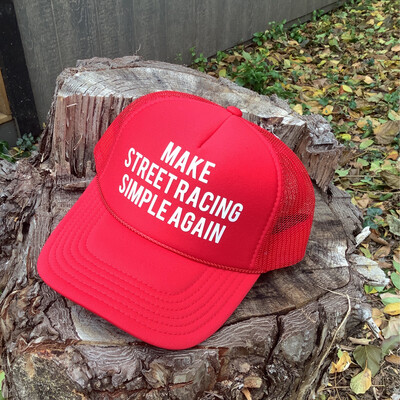 Make Street Racing Simple Again ( Mesh Hat)