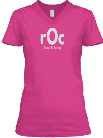 rOcfamily Women V-Neck Tee rOcfamily Women V-Neck Tee