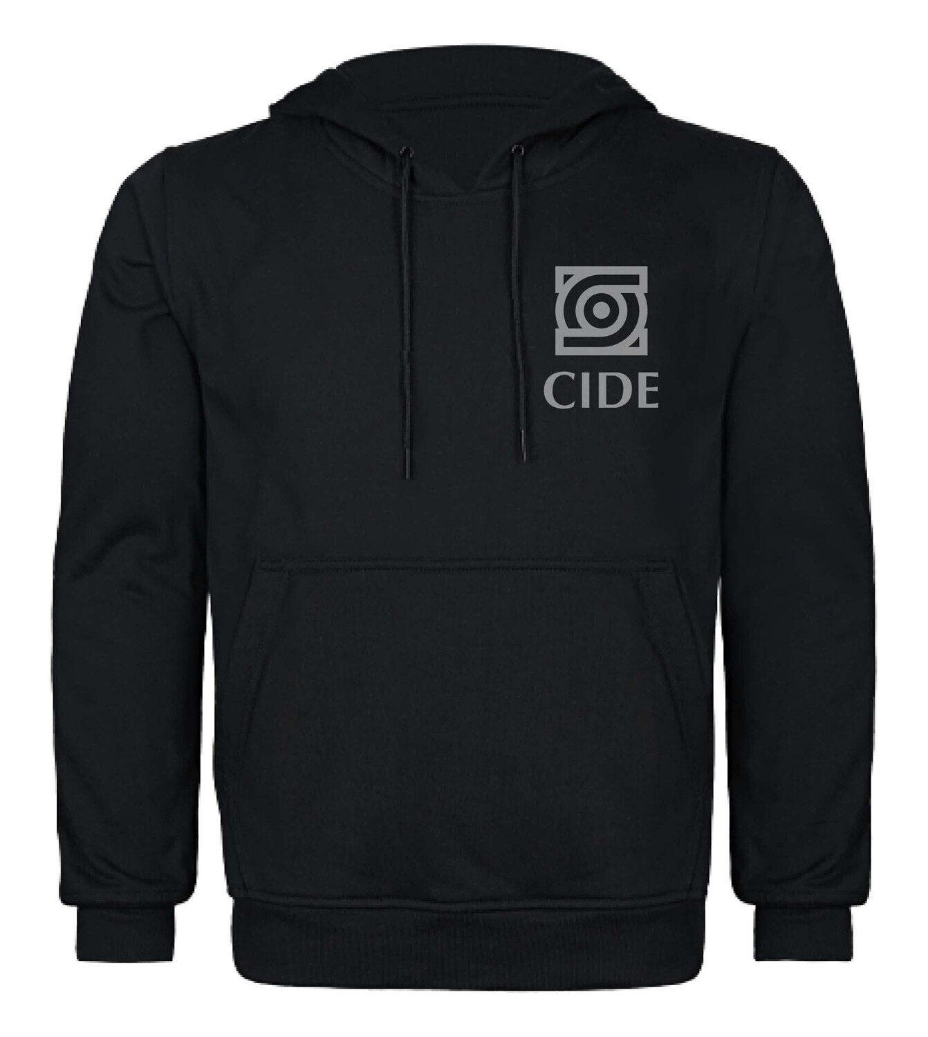HOODIE INSTITUCIONAL CIDE/ NEGRO REFLEJANTE