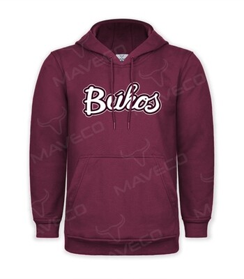 HOODIE CERRADA CABALLERO. BUHÓS IPN