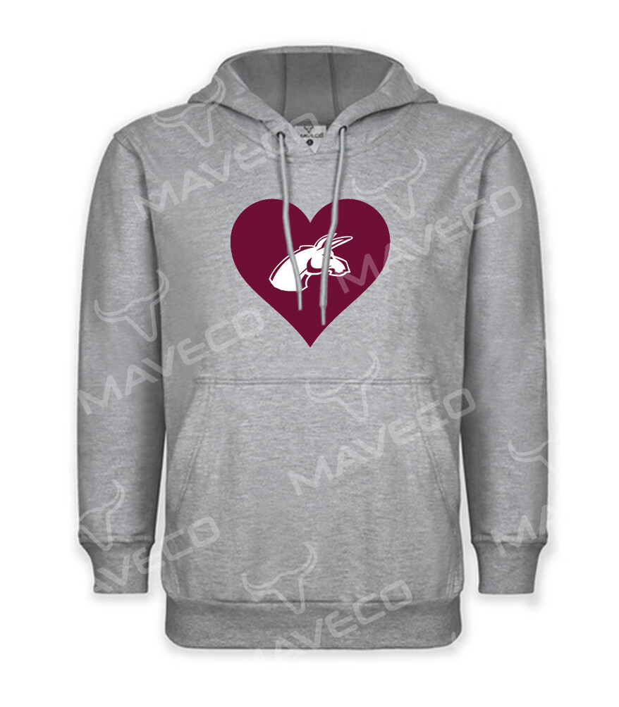 HOODIE LOVE BURROS BLANCOS IPN