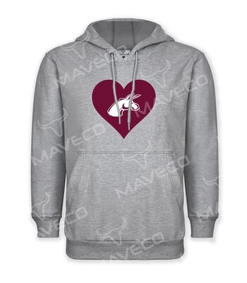 HOODIE LOVE BURROS BLANCOS IPN