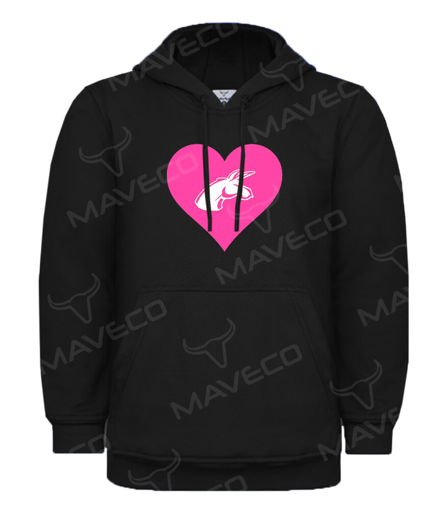 HOODIE LOVE BURROS BLANCOS IPN