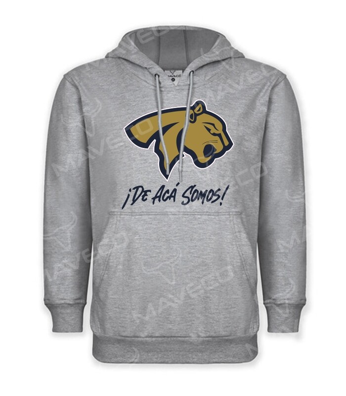 HOODIE PUMAS ACATLÁN UNAM© GRIS JASPE