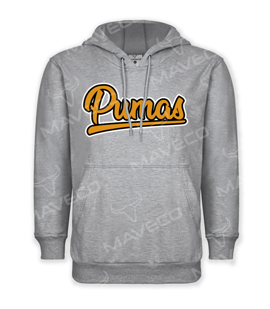 HOODIE PUMAS 3D UNAM© GRIS JASPE