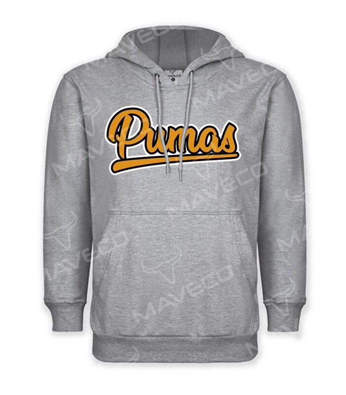 HOODIE PUMAS 3D UNAM© GRIS JASPE
