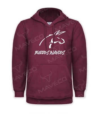 HOODIE GRAFFITI PERSONALIZADA/BURROS BLANCOS IPN