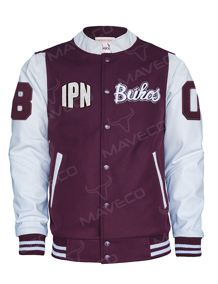CHAMARRA MAVERICK DEPORTIVA BÚHOS CABALLERO PIEL/PAÑO, IPN