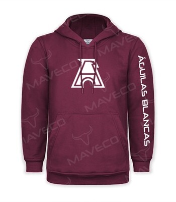 HOODIE PREMIUM ÁGUILAS BLANCAS IPN