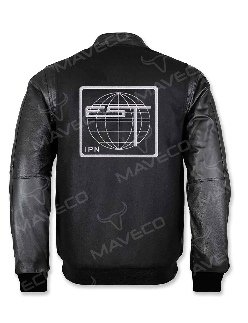 CHAMARRA MAVERICK  EST CABALLERO PIEL/PAÑO IPN BLACK