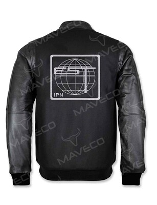 CHAMARRA MAVERICK  EST CABALLERO PIEL/PAÑO IPN BLACK