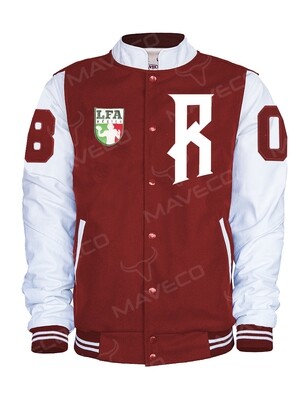 CHAMARRA MAVERICK DEPORTIVA REDS CABALLERO PIEL/PAÑO