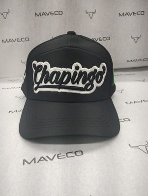 GORRA CHAPINGO LETRAS NEGRO
