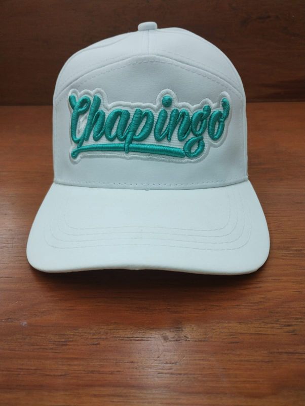 GORRA CHAPINGO LETRAS AQUA
