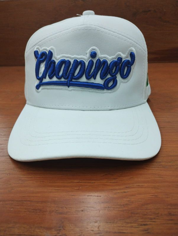 GORRA CHAPINGO LETRAS AZUL REY