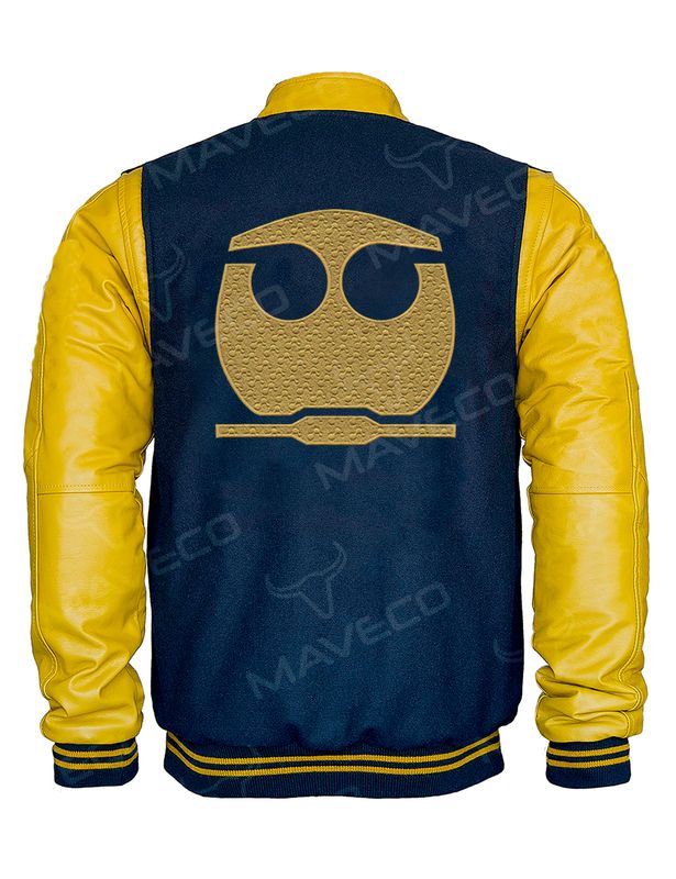 CHAMARRA MAVERICK FAC QUIMICA CABALLERO PIEL/PAÑO UNAM©