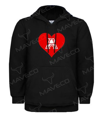 HOODIE LOVE ÁGUILAS BLANCAS IPN