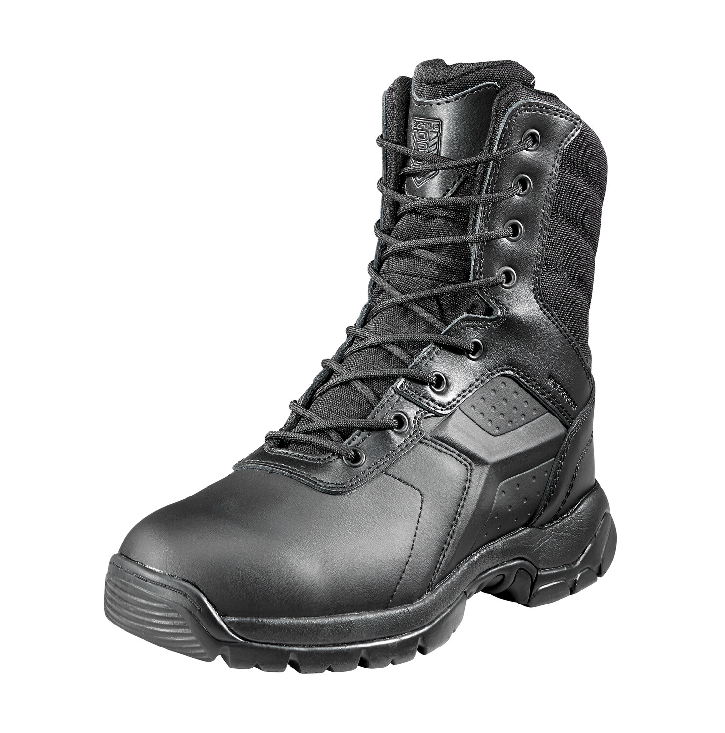 Battle OPS 8-inch Waterproof Tactical Boot - Side Zip Comp Safety Toe