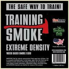 Training Smoke Fire Rescue Fog
