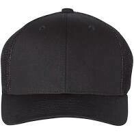 Fitted Patch Hat - Black