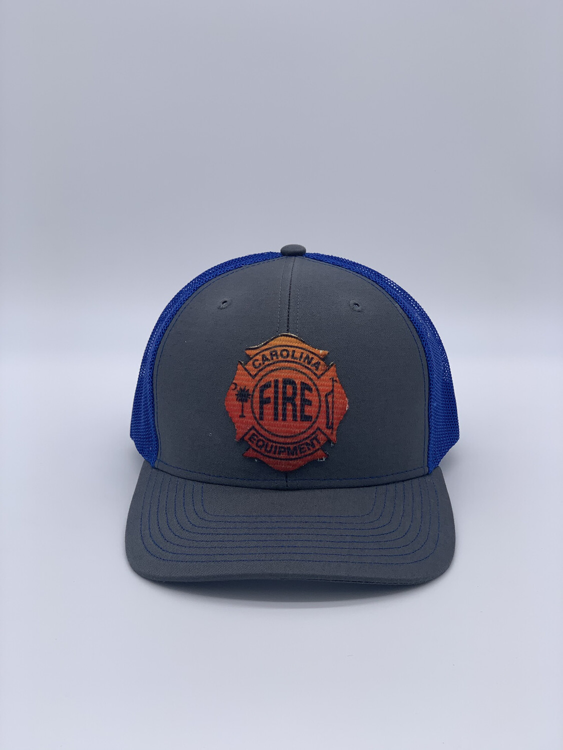 Patch Hat - Heather Gray/Royal
