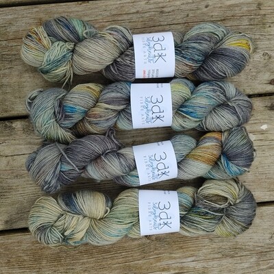 Bfl/ nylon yarn Oodles