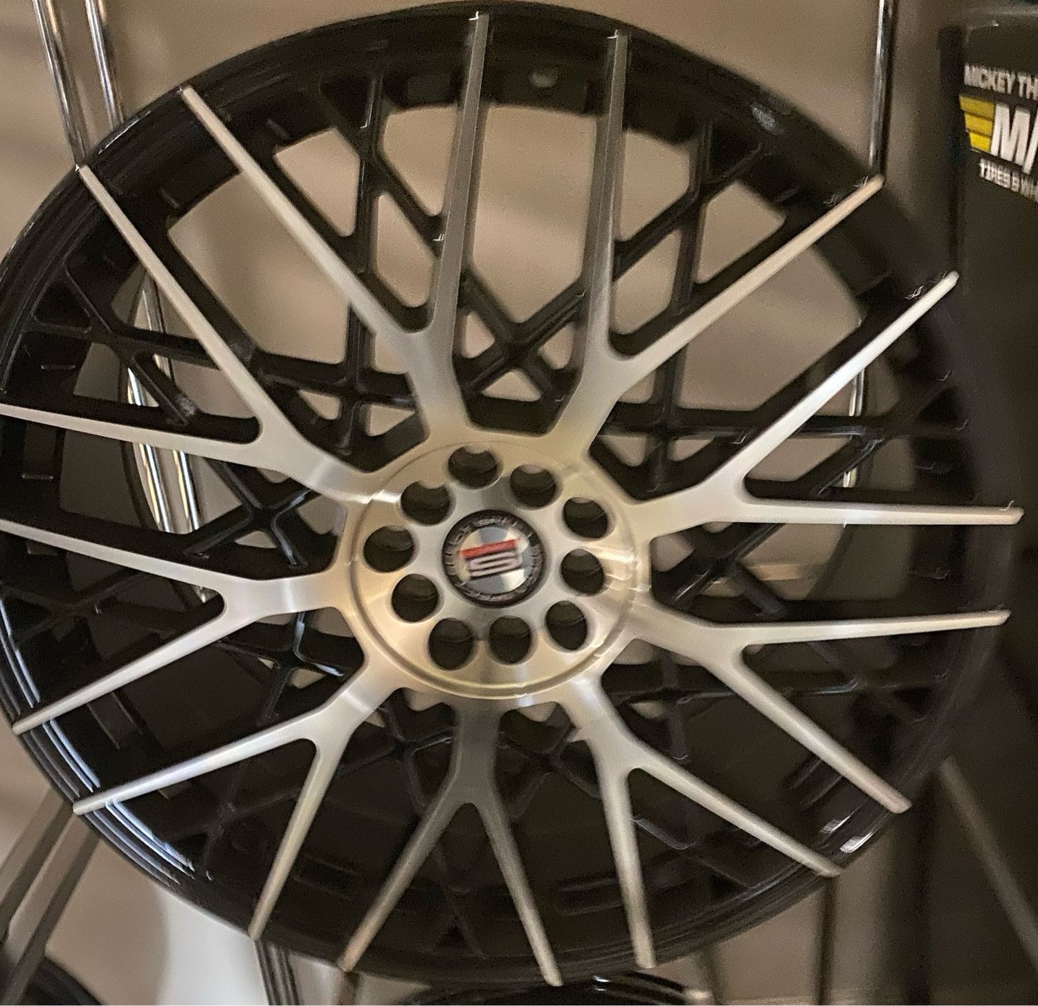 SPEC-1 SP-53 GLOSS BLACK &amp; MACHINED