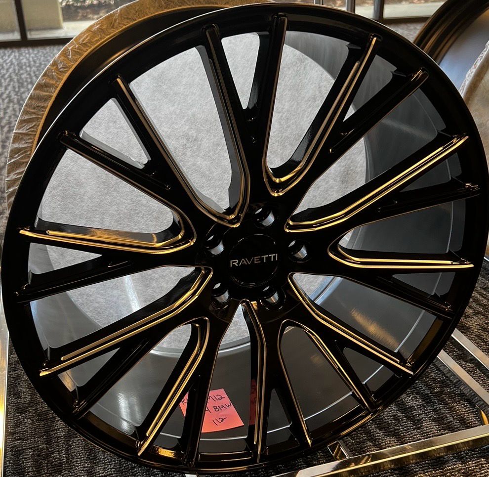 RAVETTI RAV-M12 BLACK W/BALL MILLING