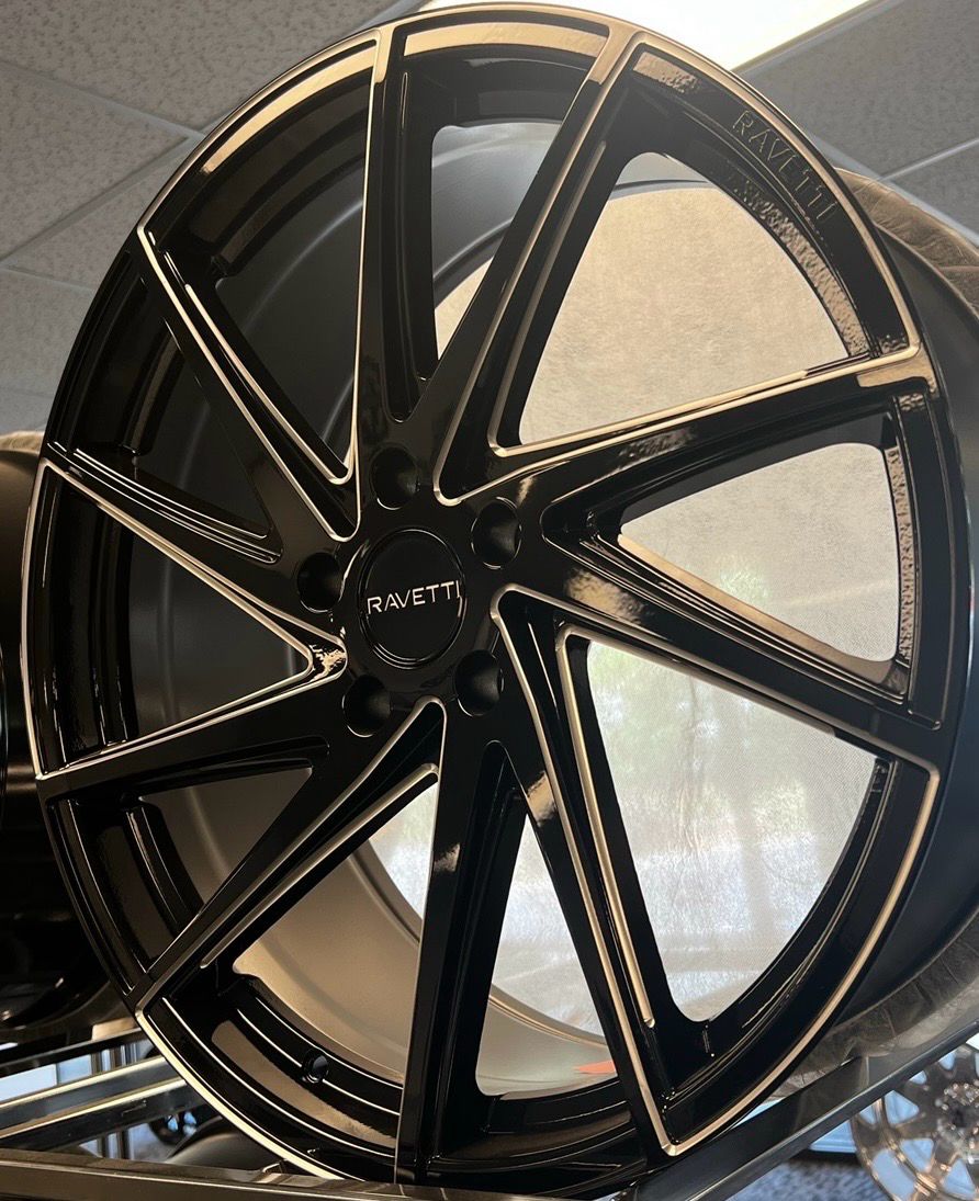 RAVETTI RAV-M10 BLACK W/BALL MILLING