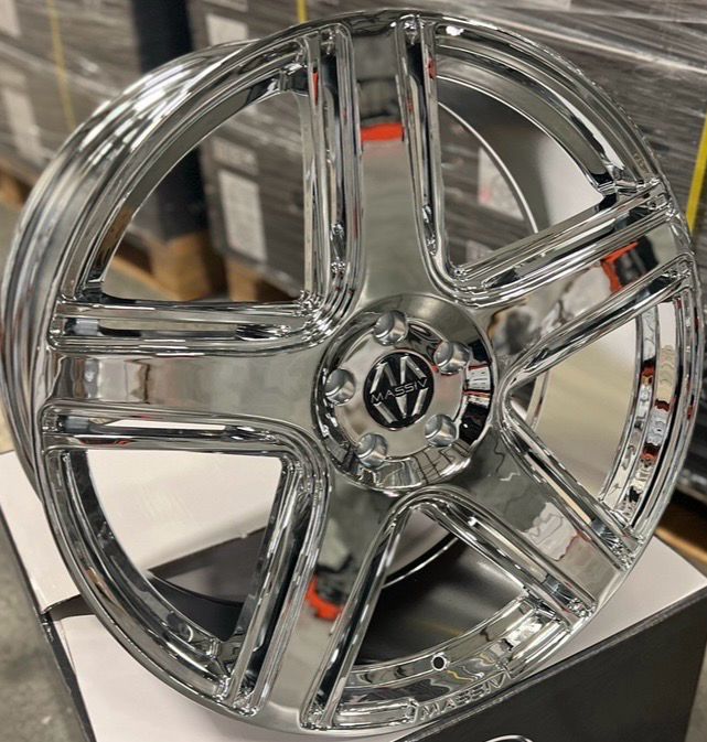 MASSIV MAS926 CLASSICO CHROME WHEELS