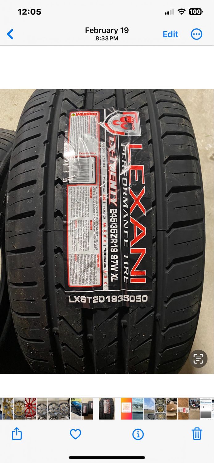 LEXANI LX20 245/35R19