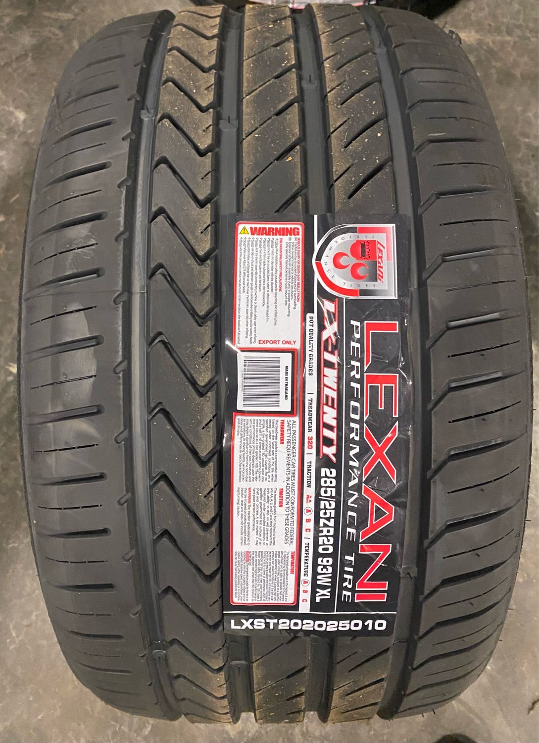 LEXANI LX20 285/25R20