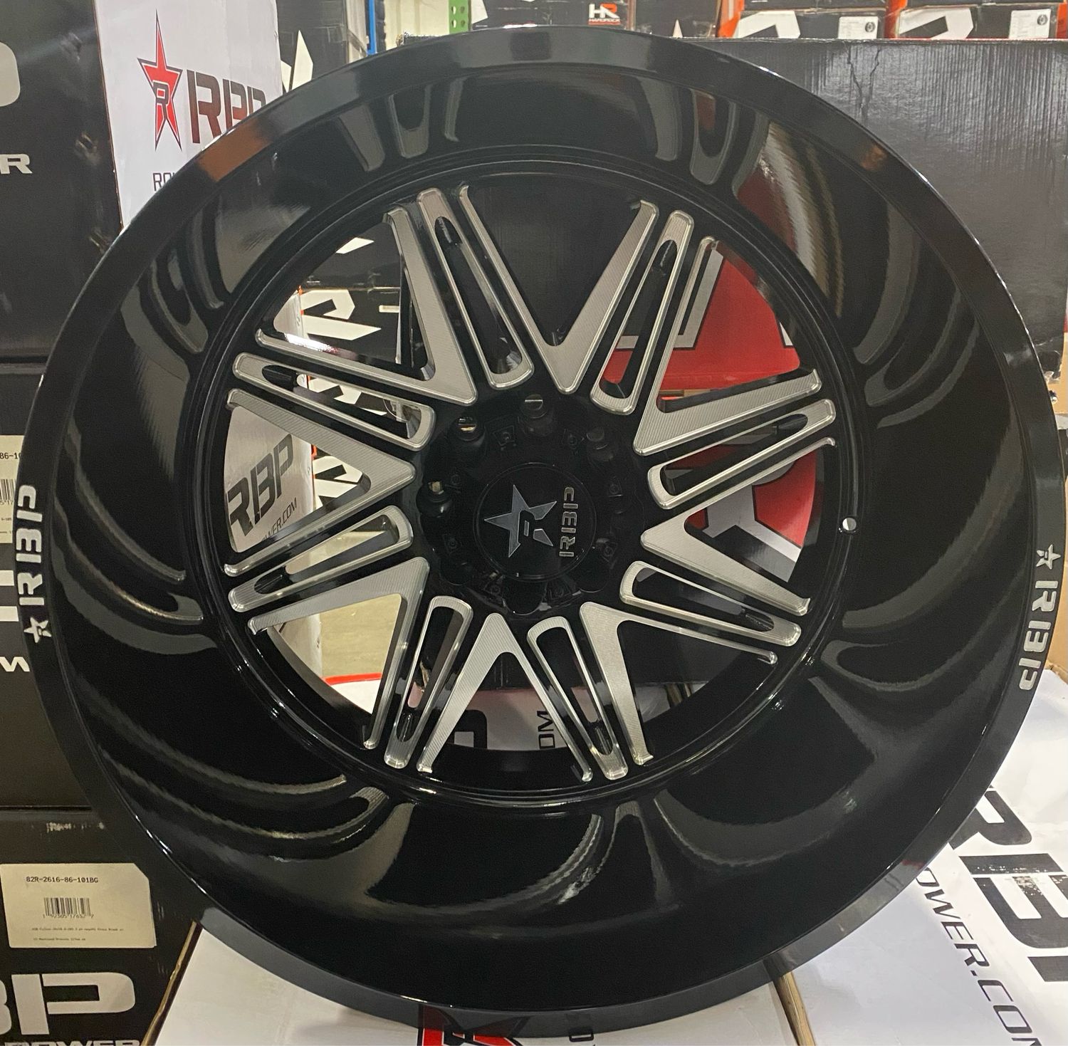 RBP 82R FALCON (GLOSS BLACK MILLED)