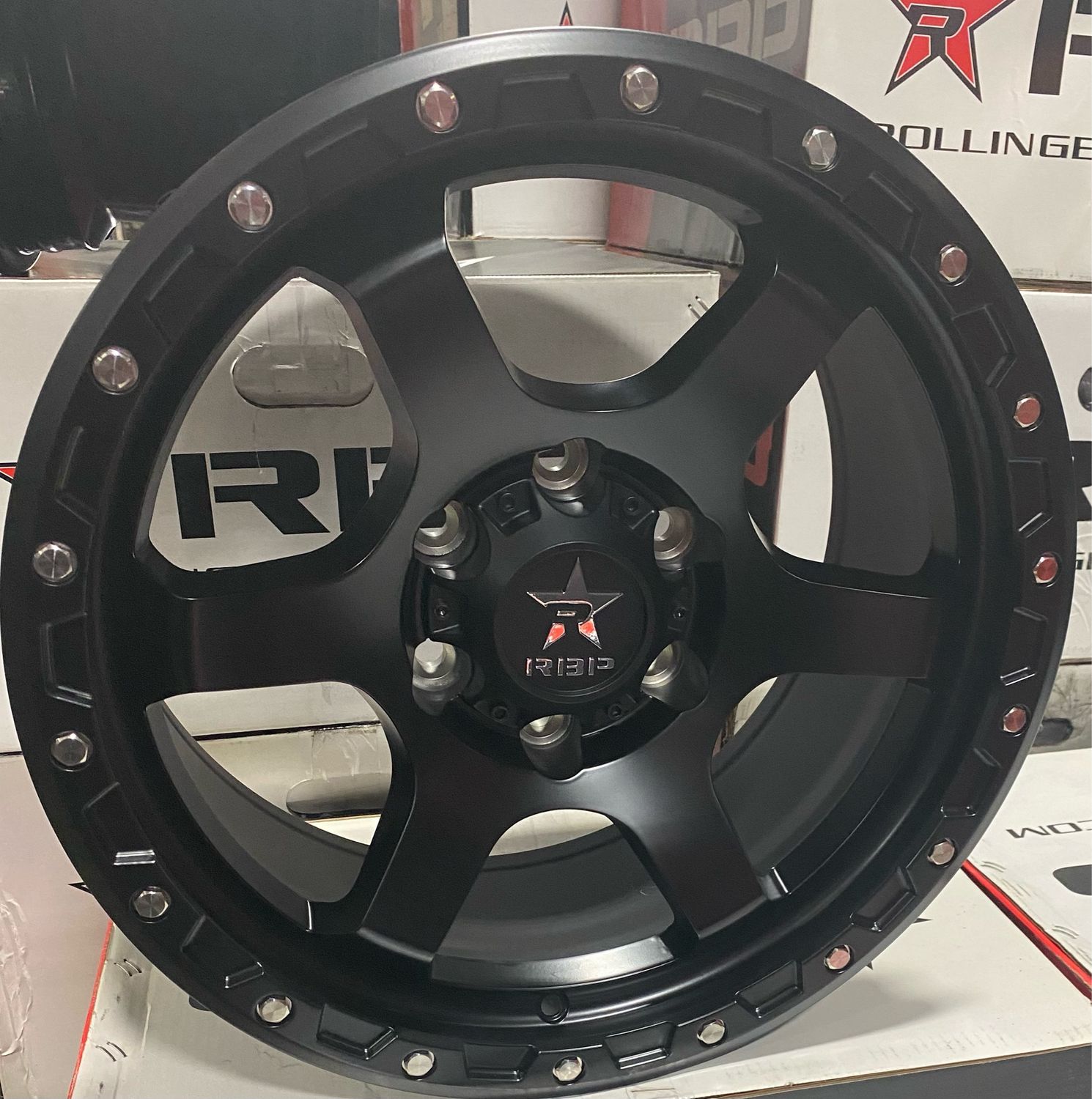 RBP 03R OVERLANDER 18x9 5x5 SATIN BLACK (-12mm)