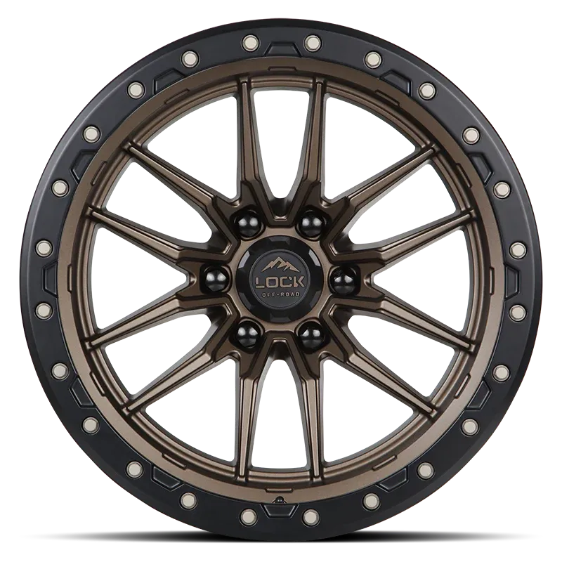 LOCK OFF-ROAD KRAWLER (MATTE BRONZE W/ MATTE BLACK RING)