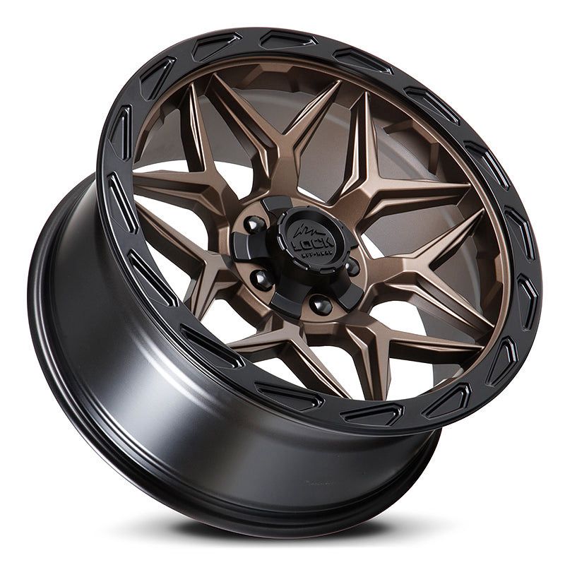 LOCK OFF-ROAD MATRIX (MATTE BRONZE W/ MATTE BLACK RING)