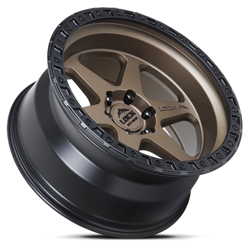 LOCK OFF-ROAD OLYMPUS (MATTE BRONZE W/ MATTE BLACK RING)