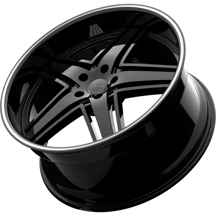 RAVETTI RAV-M6 BLACK W/ PINSTRIPE