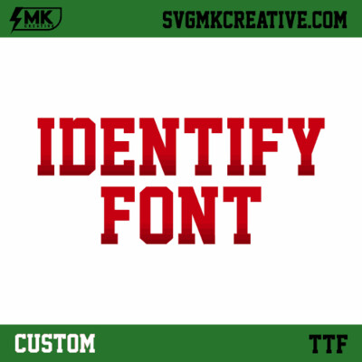 Identify  Font in PDF Service